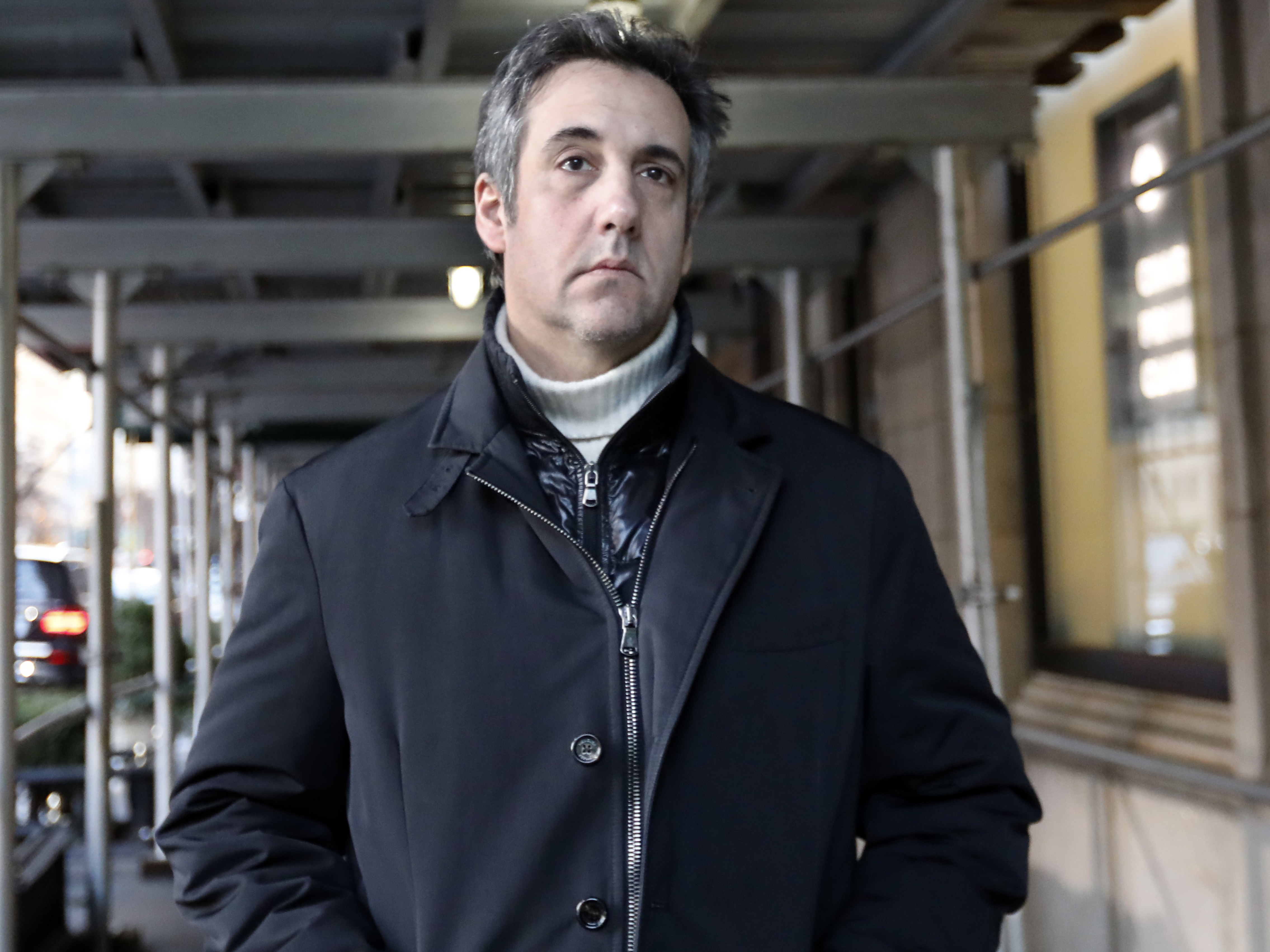 caption: Donald Trump's former longtime lawyer, Michael Cohen, acknowledged his involvement in a scheme to inflate online poll results for Trump in order to make it appear he had more political support.