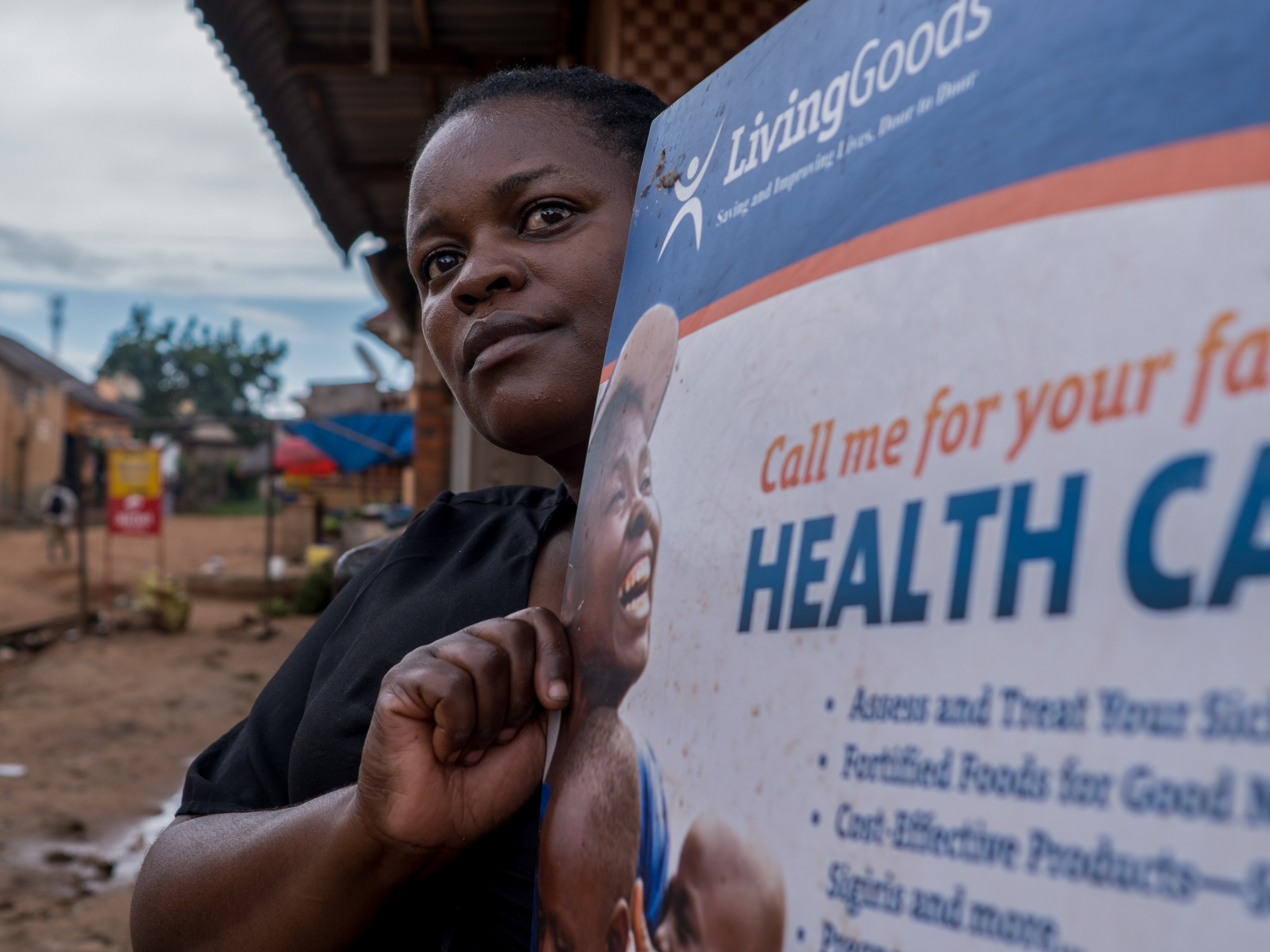 caption: Prossy Muyingo spent a dozen years as a health worker in central Uganda. She's been at the forefront of providing information and services for reproductive, maternal and child health. U.S. aid cuts eliminated her salary.