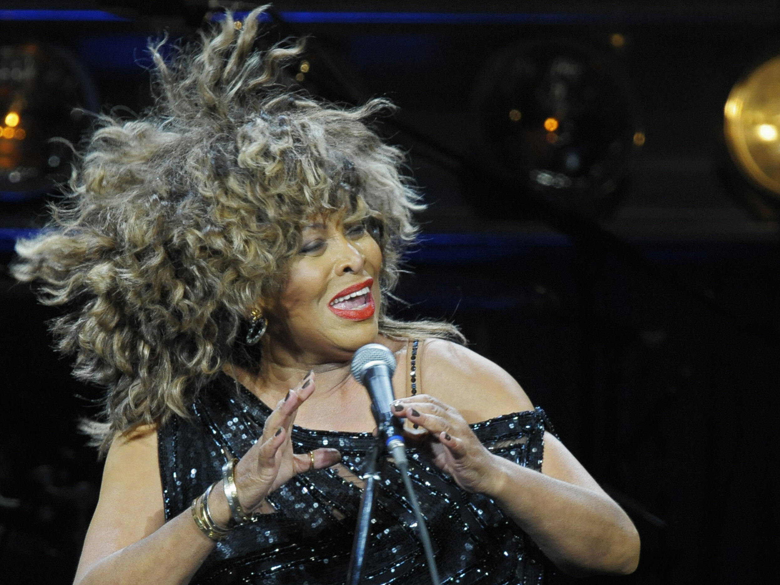 caption: Tina Turner performing in Berlin in 2009. This is her second induction in the Rock & Roll Hall of Fame. She was previously named for her work with Ike Turner in 1991.