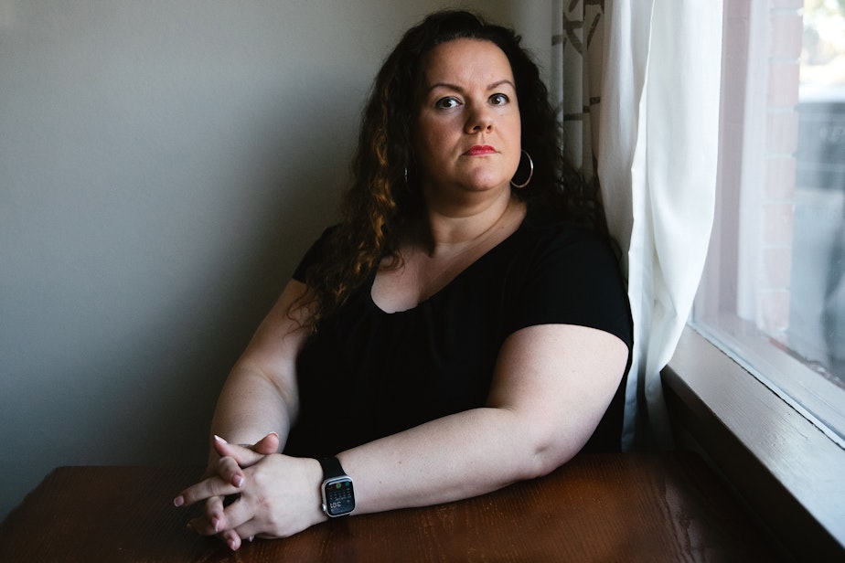 caption: Attorney Arianna Cozart is portrayed at her law office on Thursday, July 10, 2025, in Wenatchee.