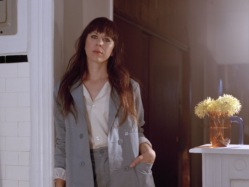 caption: Missy Mazzoli's new album, <em>Dark with Excessive Bright</em>, features the composer's orchestral compositions.