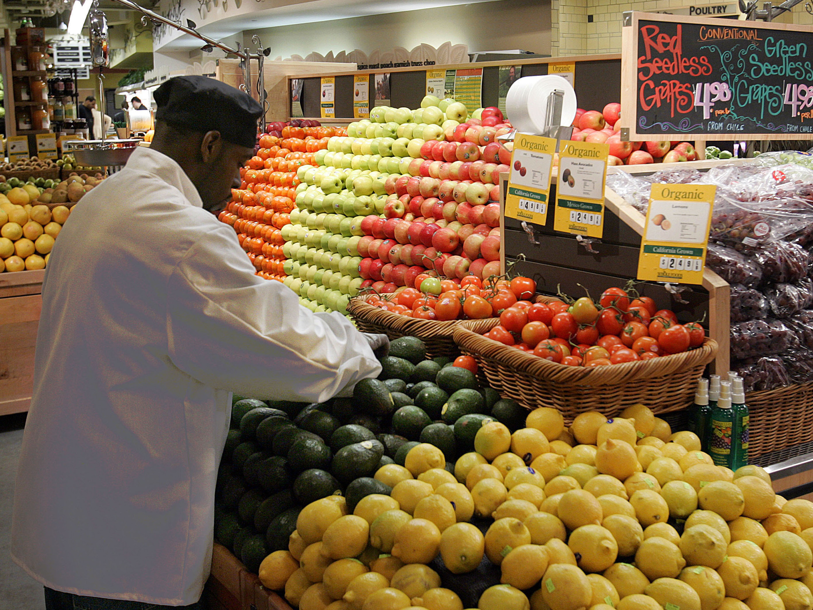 caption: Genetics, gut microbes and other lifestyle and environmental factors can impact how people's bodies react to food. An NIH study aims to find out how.