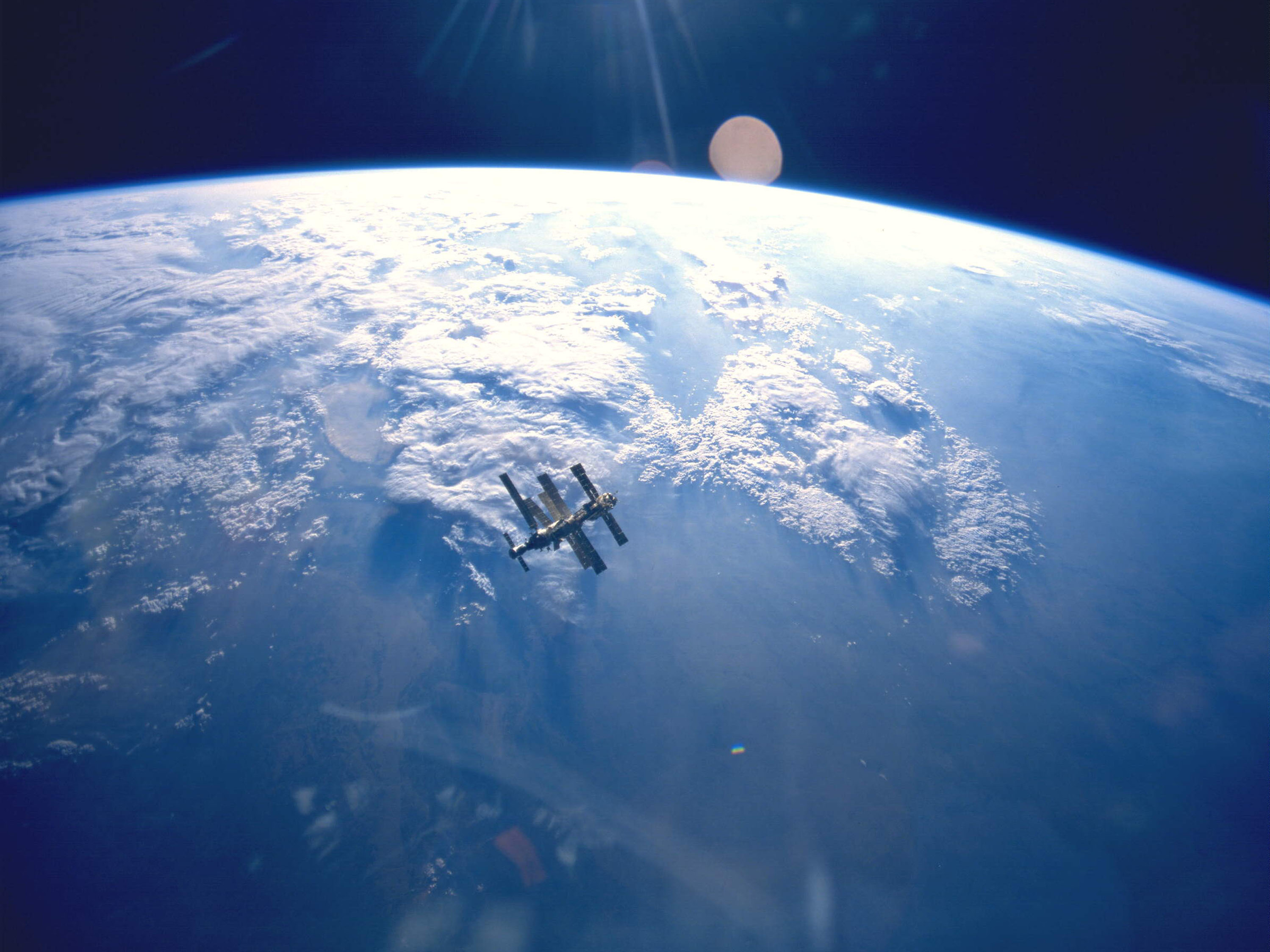 caption: The overview effect is known to affect astronauts.