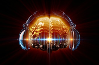 caption: When people listen to the same song, their brain waves can synchronize. It's one way that music creates a sense of connection and wonder.