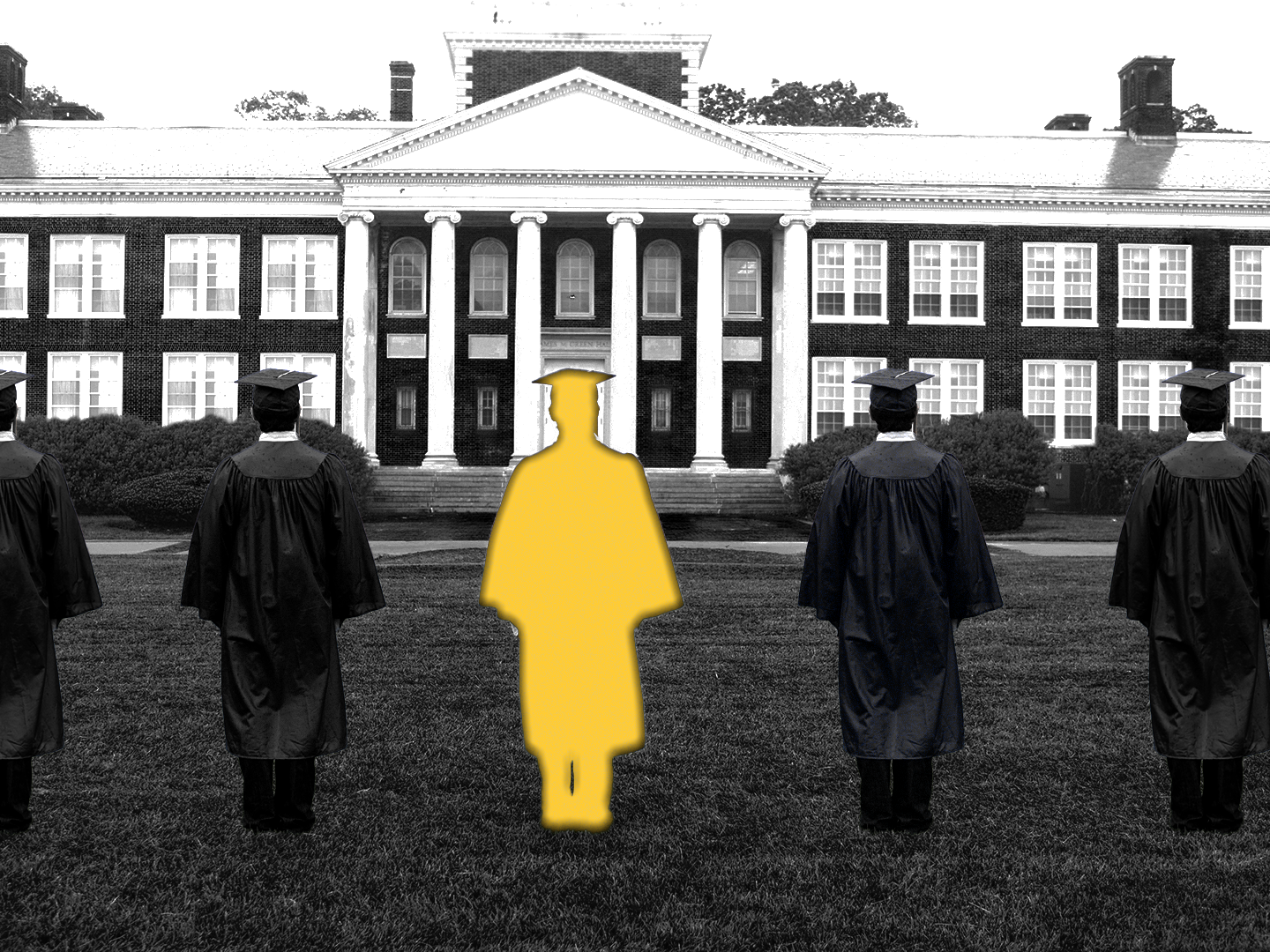 caption: Colleges and universities collectively experienced a 15% decline in enrollment between 2010 and 2021, according to the National Center for Education Statistics.