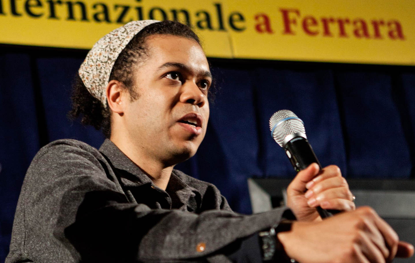 caption: Micah White moved to Nehalem, Oregon, a few years ago and later ran for mayor. He wanted to test a revolutionary theory: that progressives need to seize control of the country via the democratic process and run for local office in small communities. 