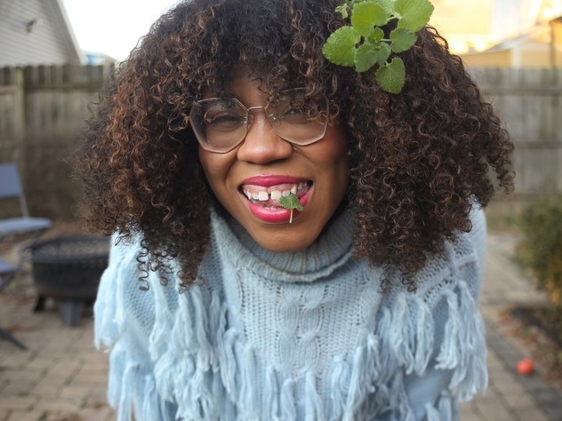 caption: Alexis Nikole Nelson uses the handle @blackforager on Instagram and Tik Tok