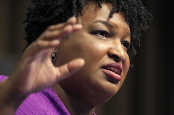 caption: Former Georgia gubernatorial candidate Stacey Abrams is launching Fair Fight 2020, which aims to enfranchise voters across the country.