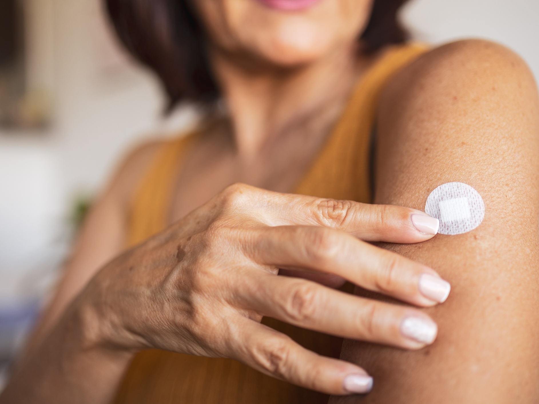 caption: Science has evolved over the 20 years since the FDA added warning labels to hormone therapy for menopause and there's been a shift in how estrogen is administered.