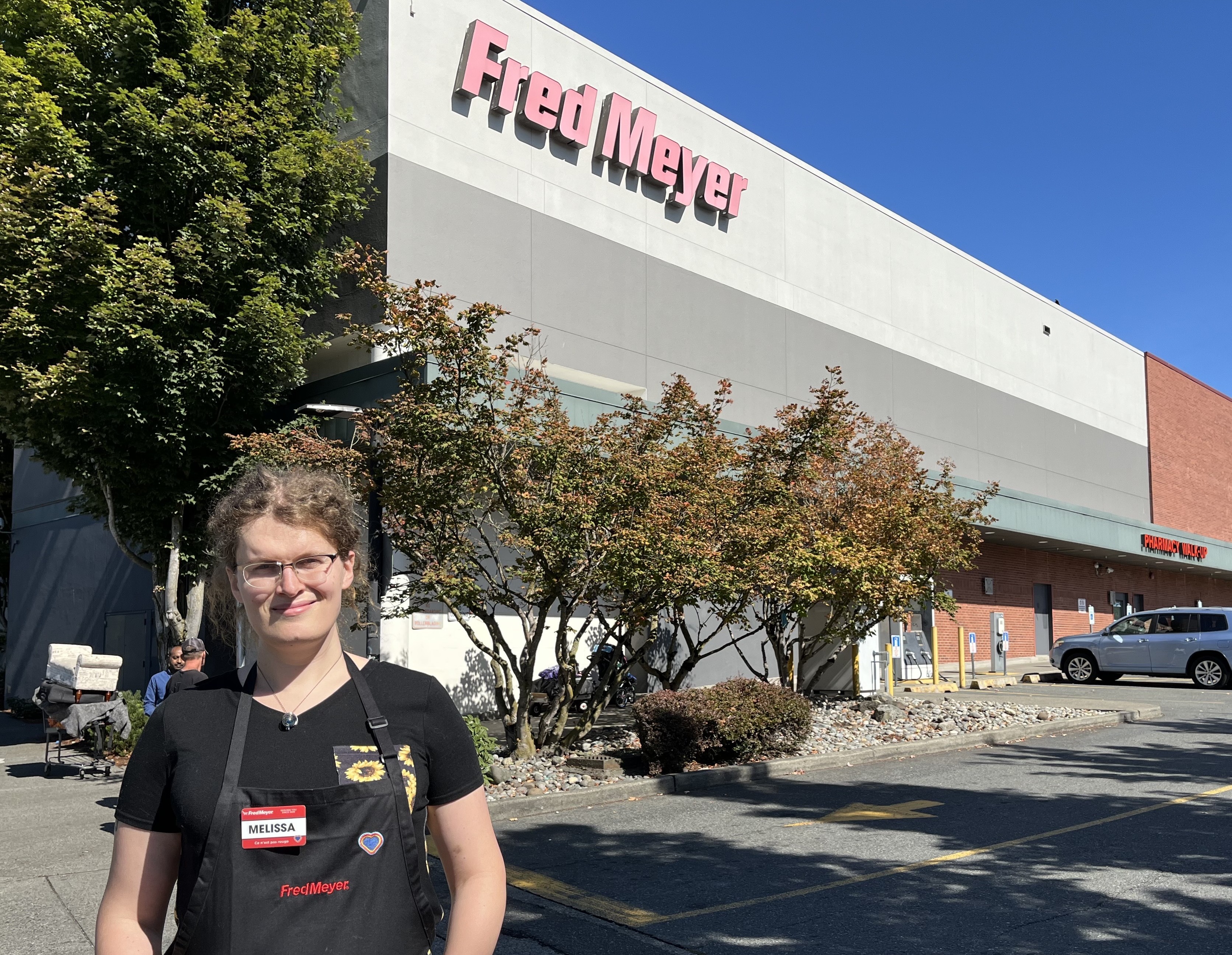 caption: Melissa Rose is a Fred Meyer employee and steward for UFCW 3000. 