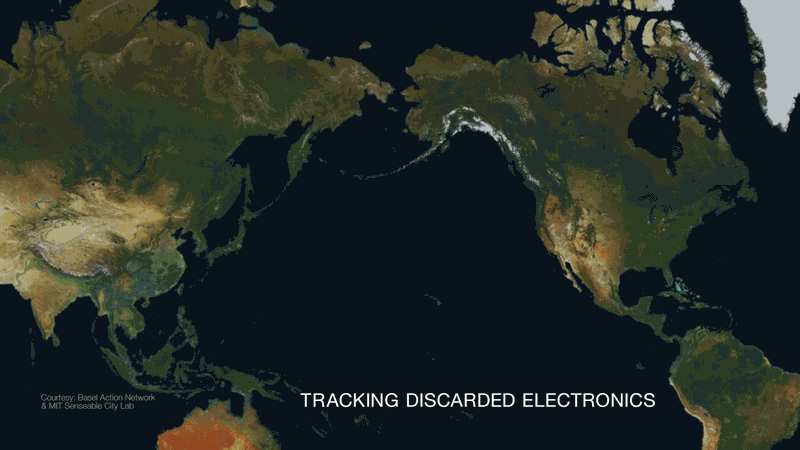 caption: Tracking discarded electronics from the U.S. to China. Total Reclaim, one of the largest electronics recyclers in the Northwest, sent waste overseas despite earlier claims otherwise.
