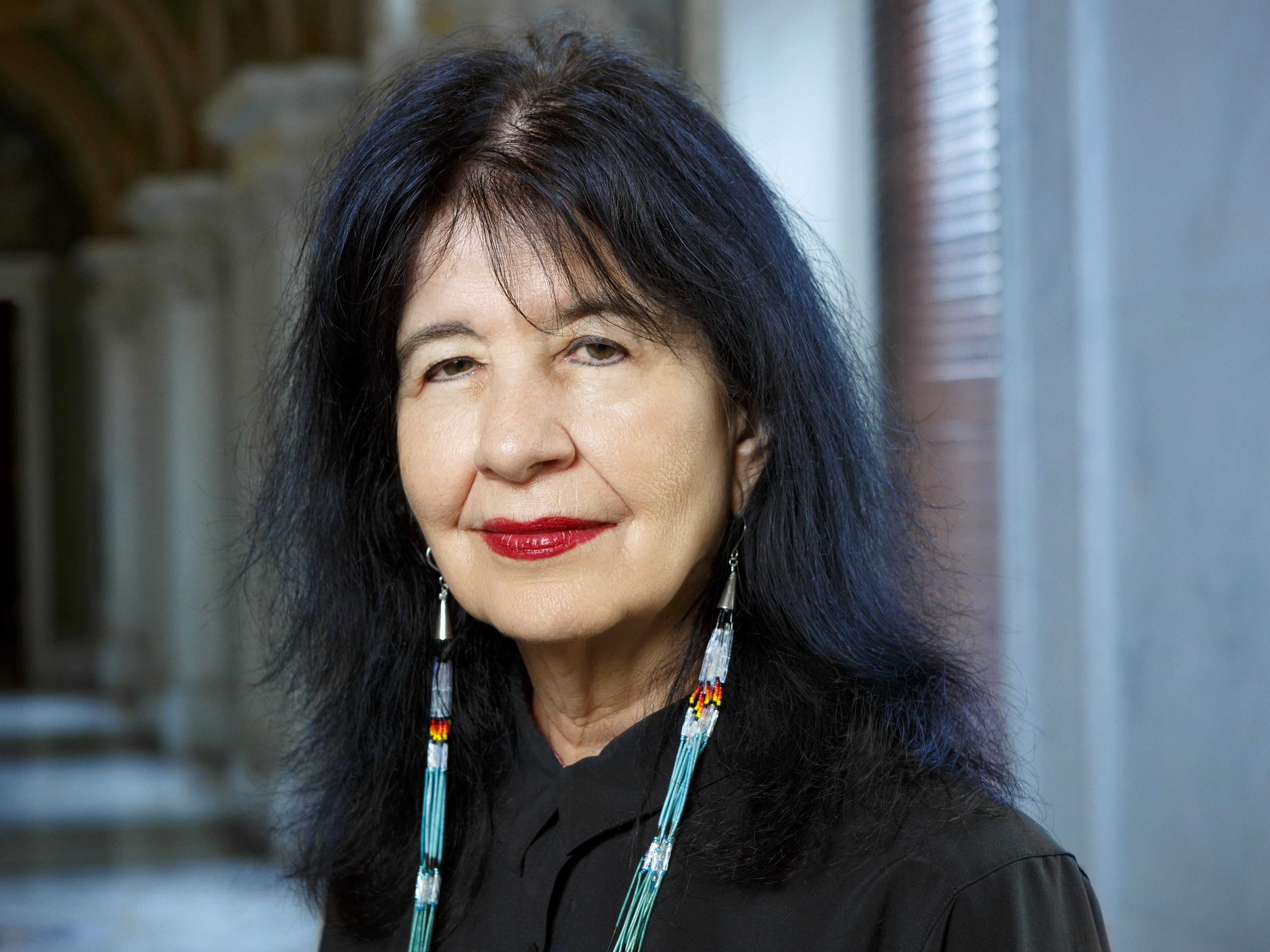 caption: Joy Harjo will become the 23rd poet laureate of the United States, making her the first Native American to hold the position.
