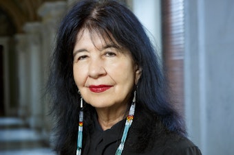 caption: Joy Harjo will become the 23rd poet laureate of the United States, making her the first Native American to hold the position.