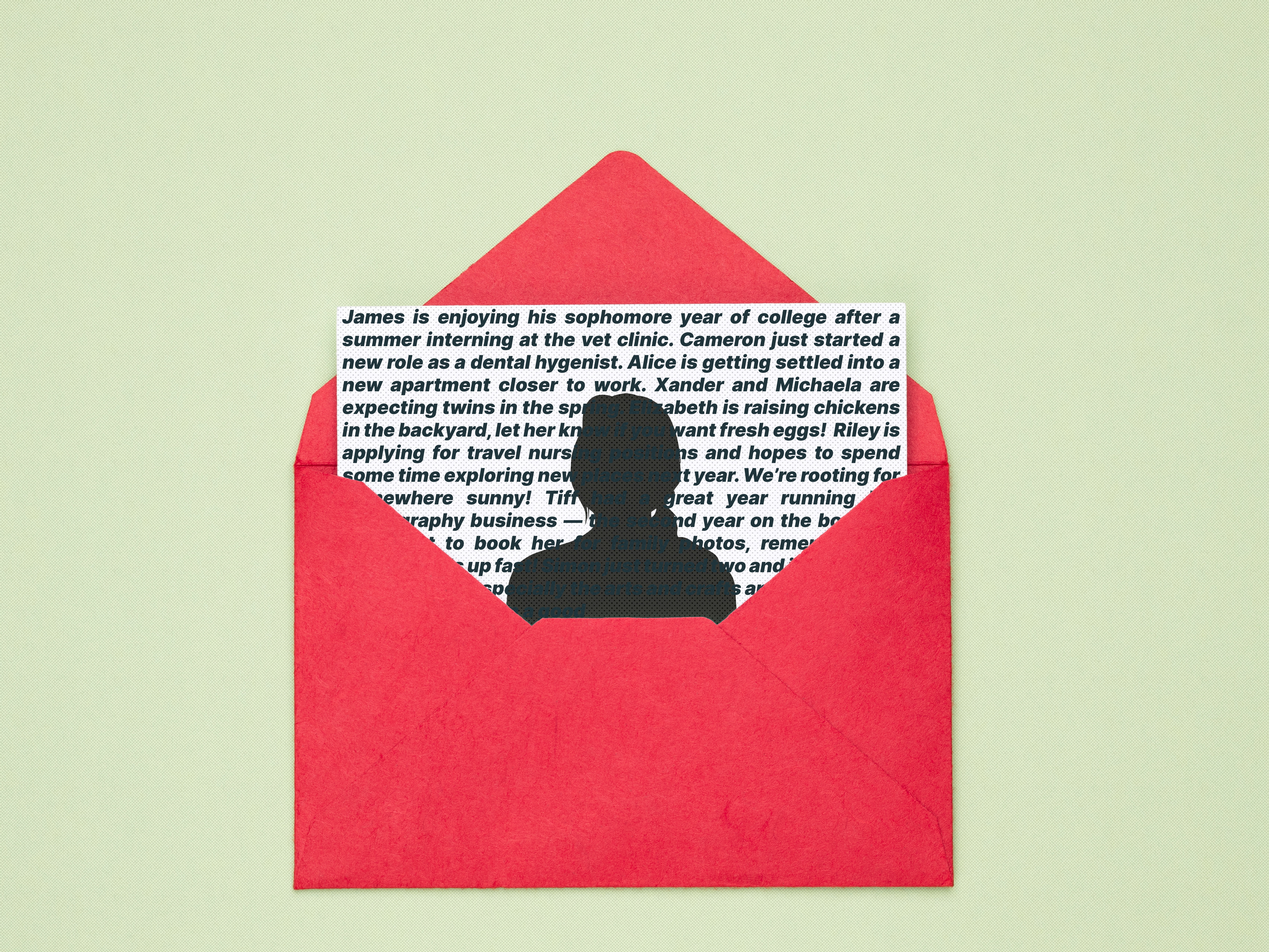 LK - DLK grandpa left daughter out of holiday newsletter