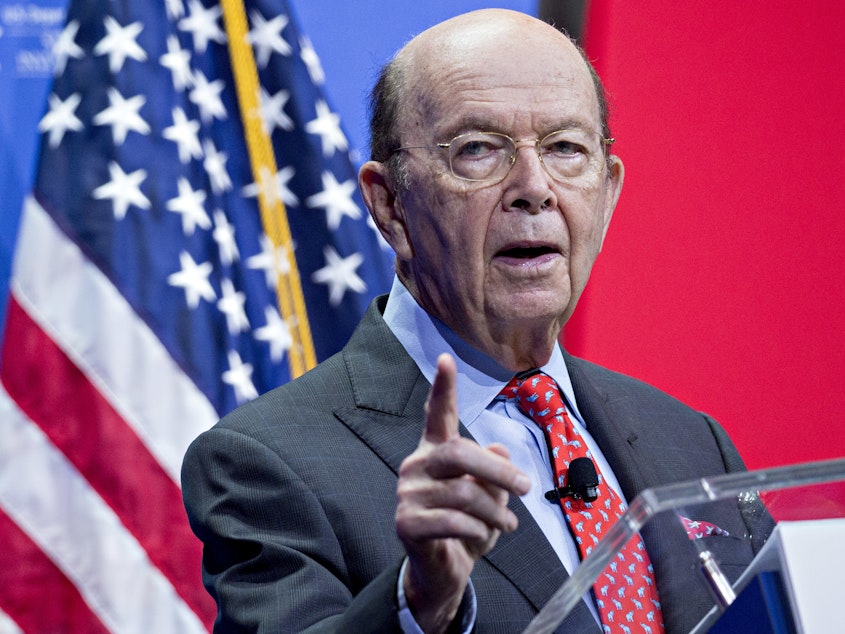 caption: Commerce Secretary Wilbur Ross, who oversees the Census Bureau, approved adding a question about U.S. citizenship status to the 2020 census.