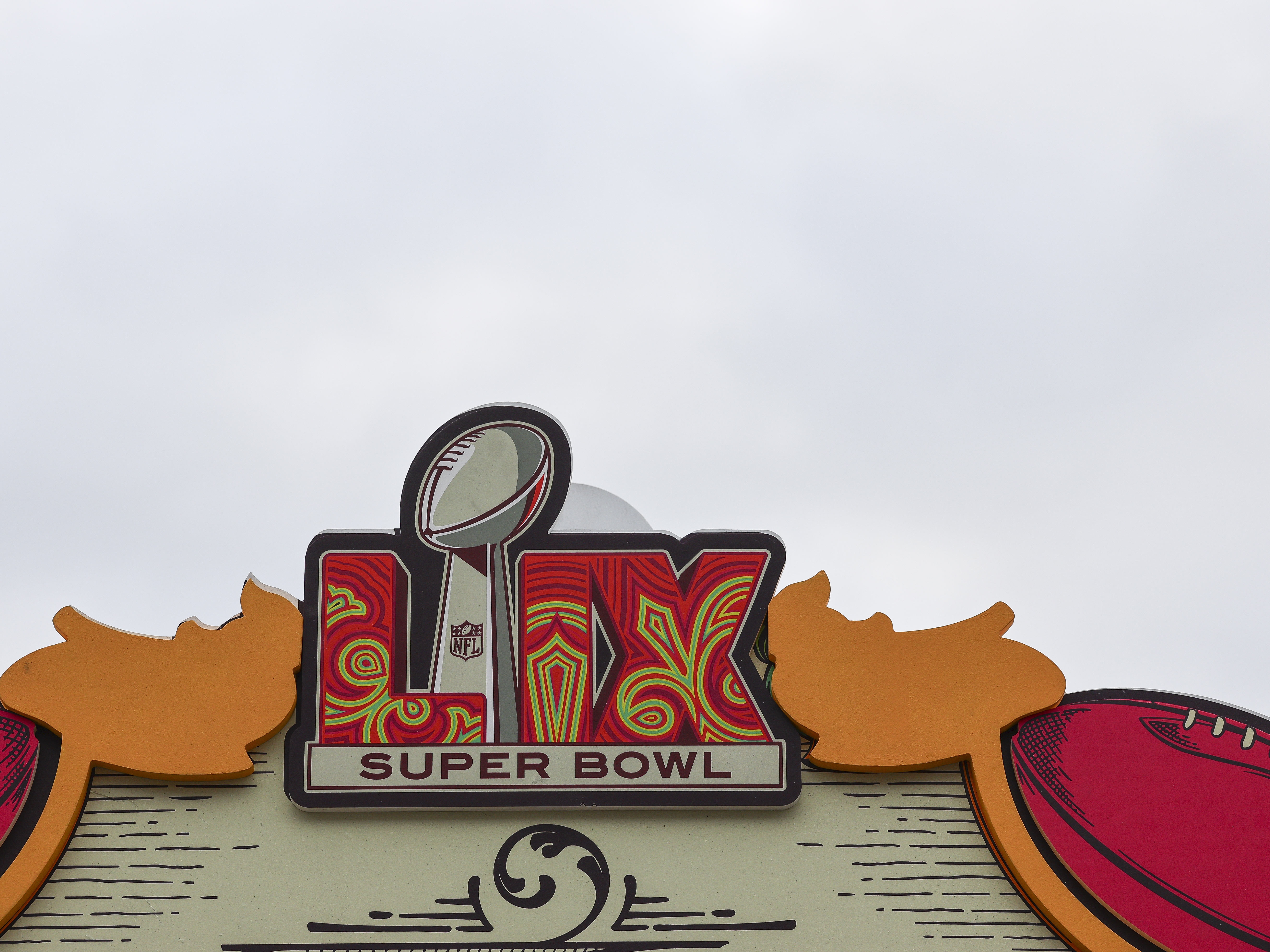 caption: The Philadelphia Eagles and Kansas City Chiefs will face off at Super Bowl LIX in New Orleans on Sunday — their second such meeting in three years.