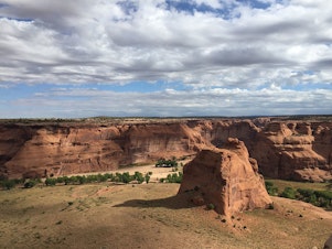 caption: Canyon de Chelly National Monument ("Tséyi'" in Navajo) in Arizona is located on Navajo Nation land.
