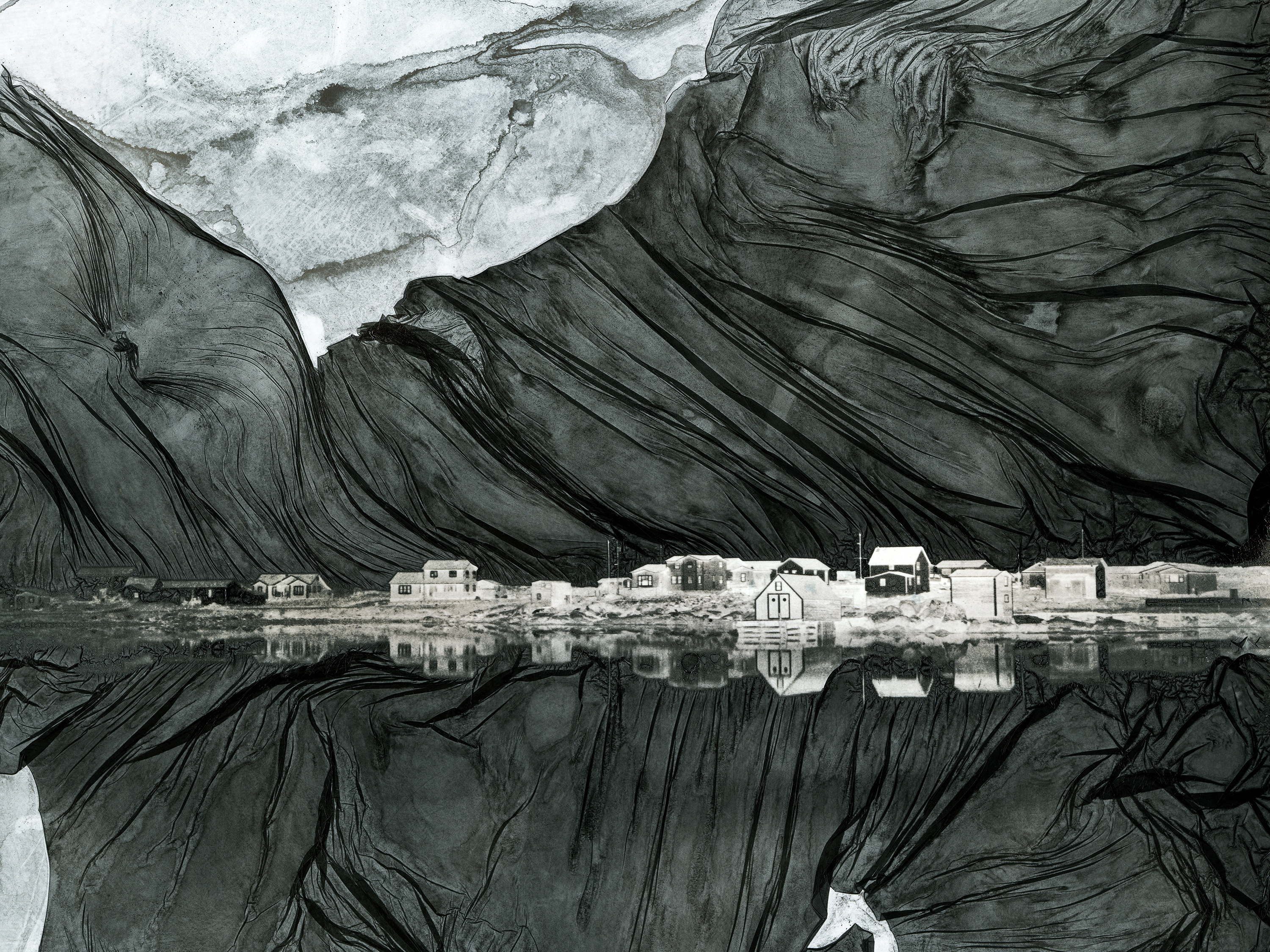 caption: <em>Tilting Storm</em> (2018), Tilting, Fogo Island, Newfoundland, Canada