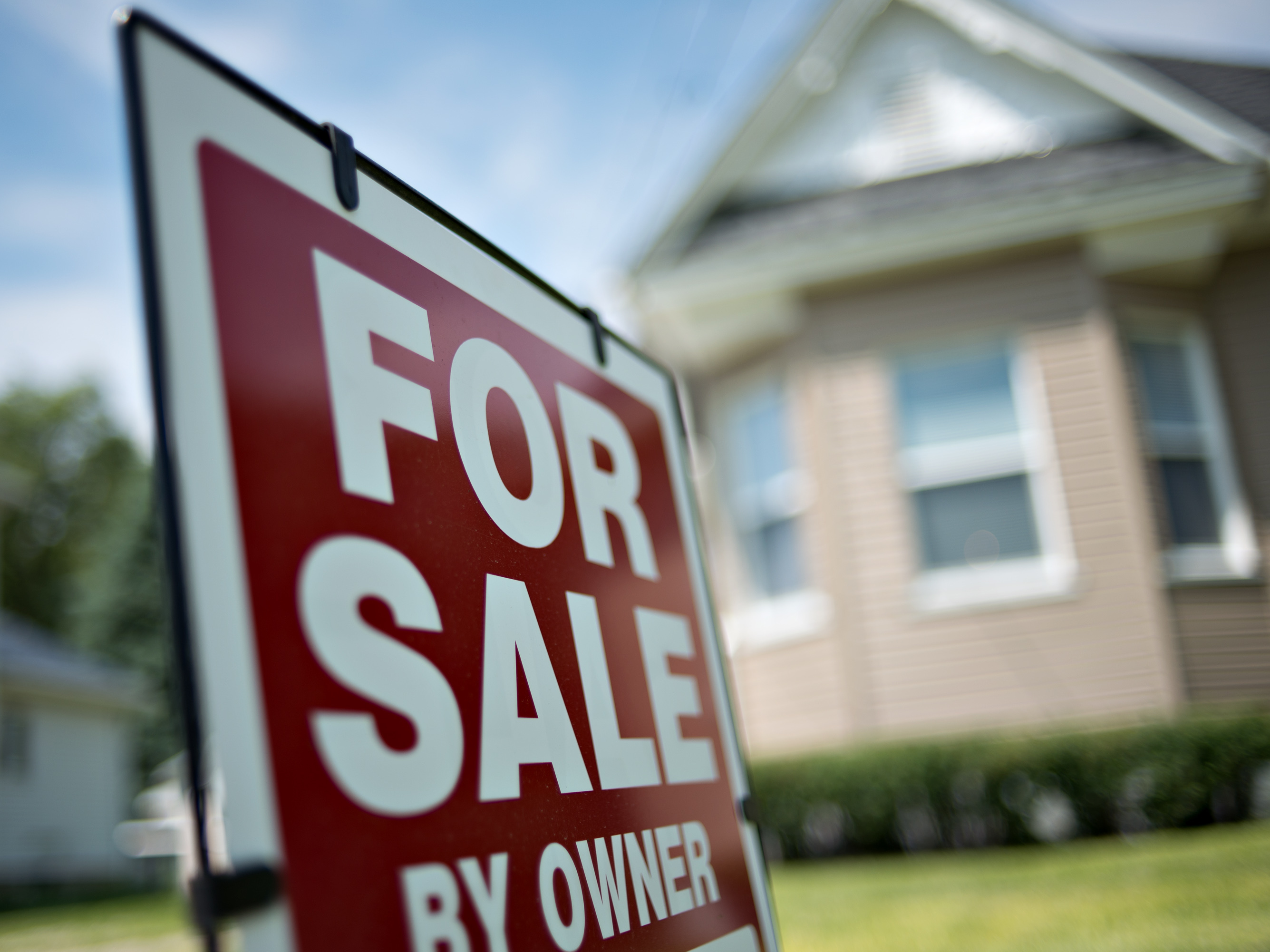 caption: The appraisals done for home sales are increasingly done remotely rather than in person.