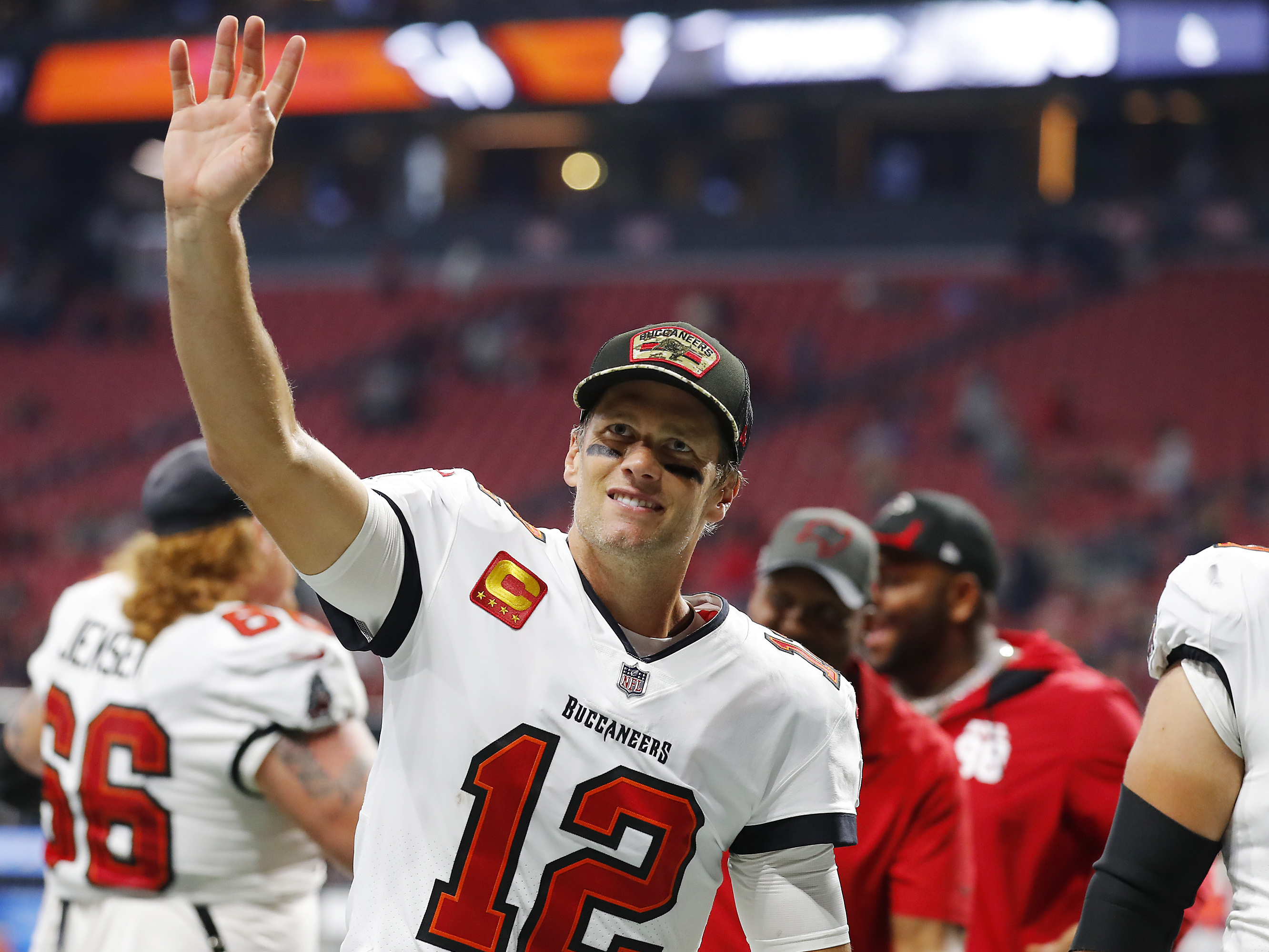 caption: Tom Brady, pictured in December 2021, is retiring from the NFL after a remarkable 22-season career.