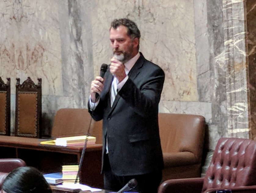 caption: Washington state Sen. Kevin Ranker resigned his seat in a letter received by Gov. Jay Inslee's office on Friday.