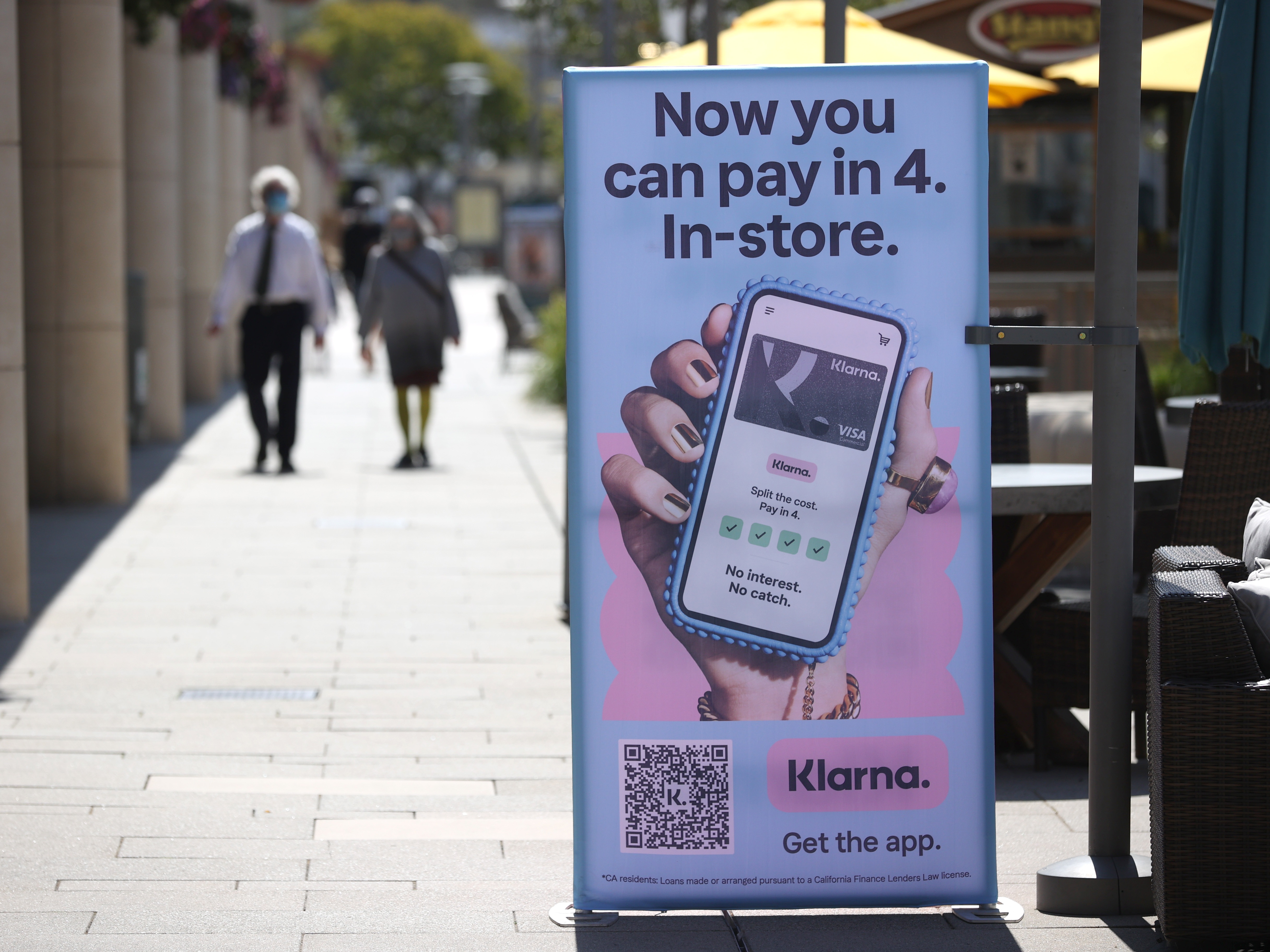 caption: Buy now, pay later loans that let shoppers split payments into installments have become increasingly popular. Soon, that data will be incorporated into people's FICO credit scores.