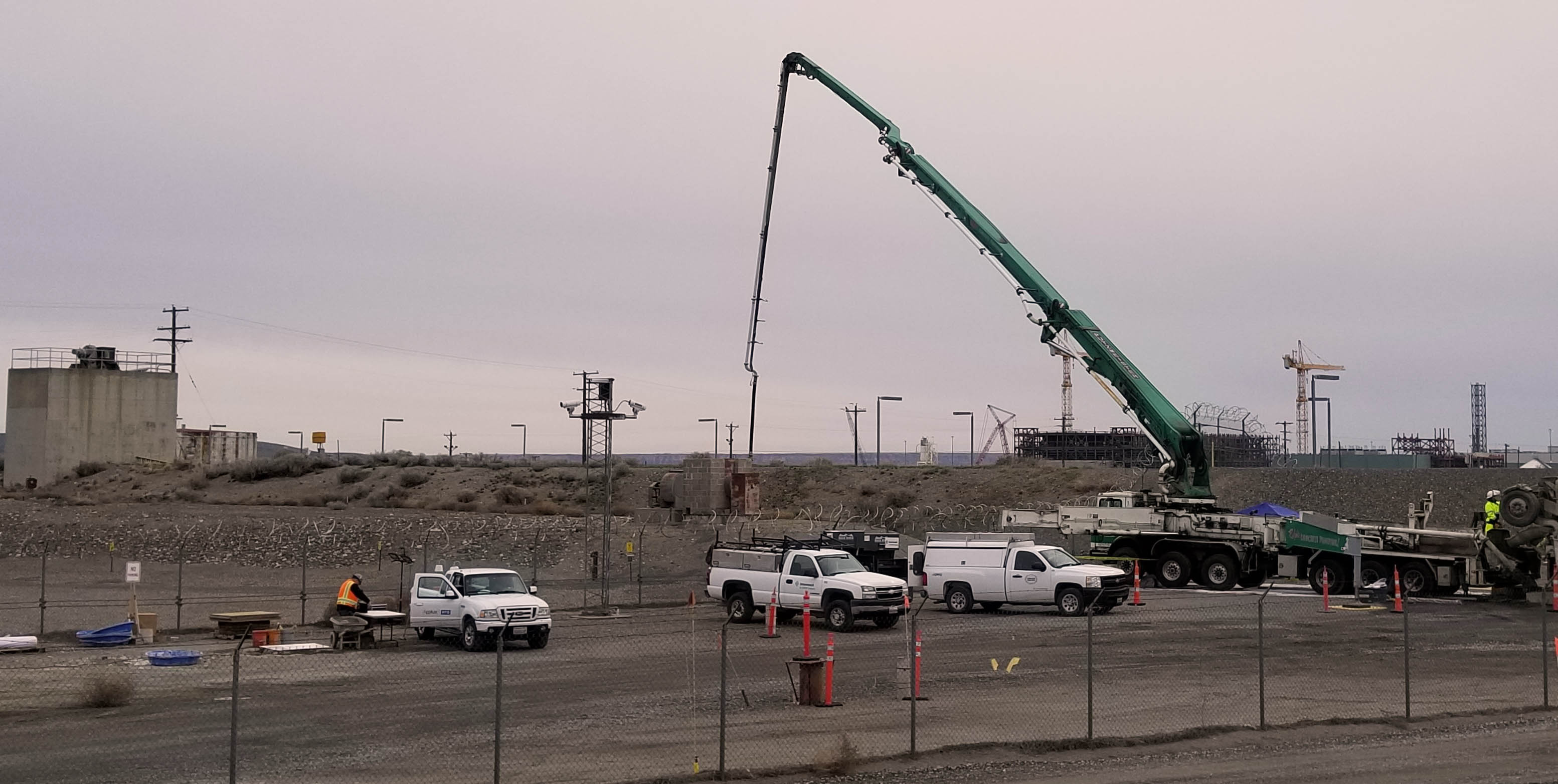 caption: Work to seal a second Hanford tunnel with grout has wrapped up.
