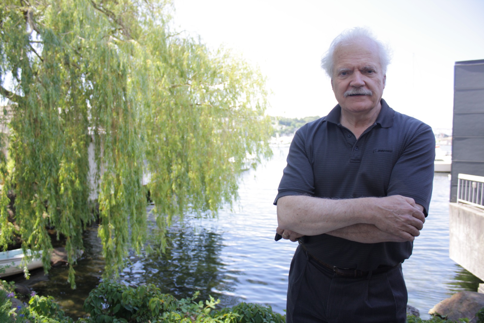 caption: Craig Dupler, retired Boeing engineer