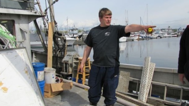 caption:  Jason Lake has been fishing in Bristol Bay for 25 years. Nearly 1,000 in Washington hold commercial fishing permits which brings in over $100 million to the state.