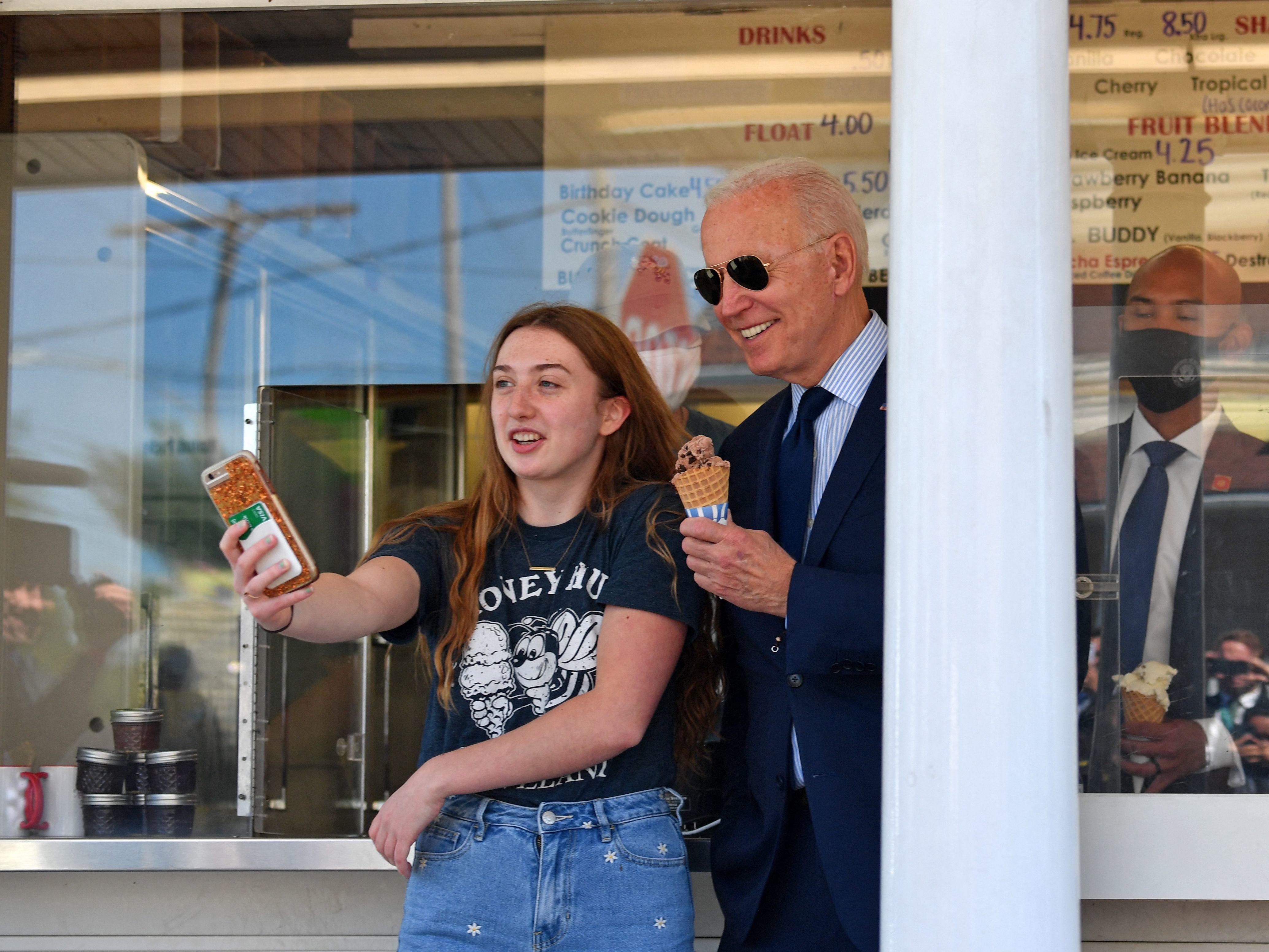 caption: The latest polls show Joe Biden is losing the love of younger Americans.
