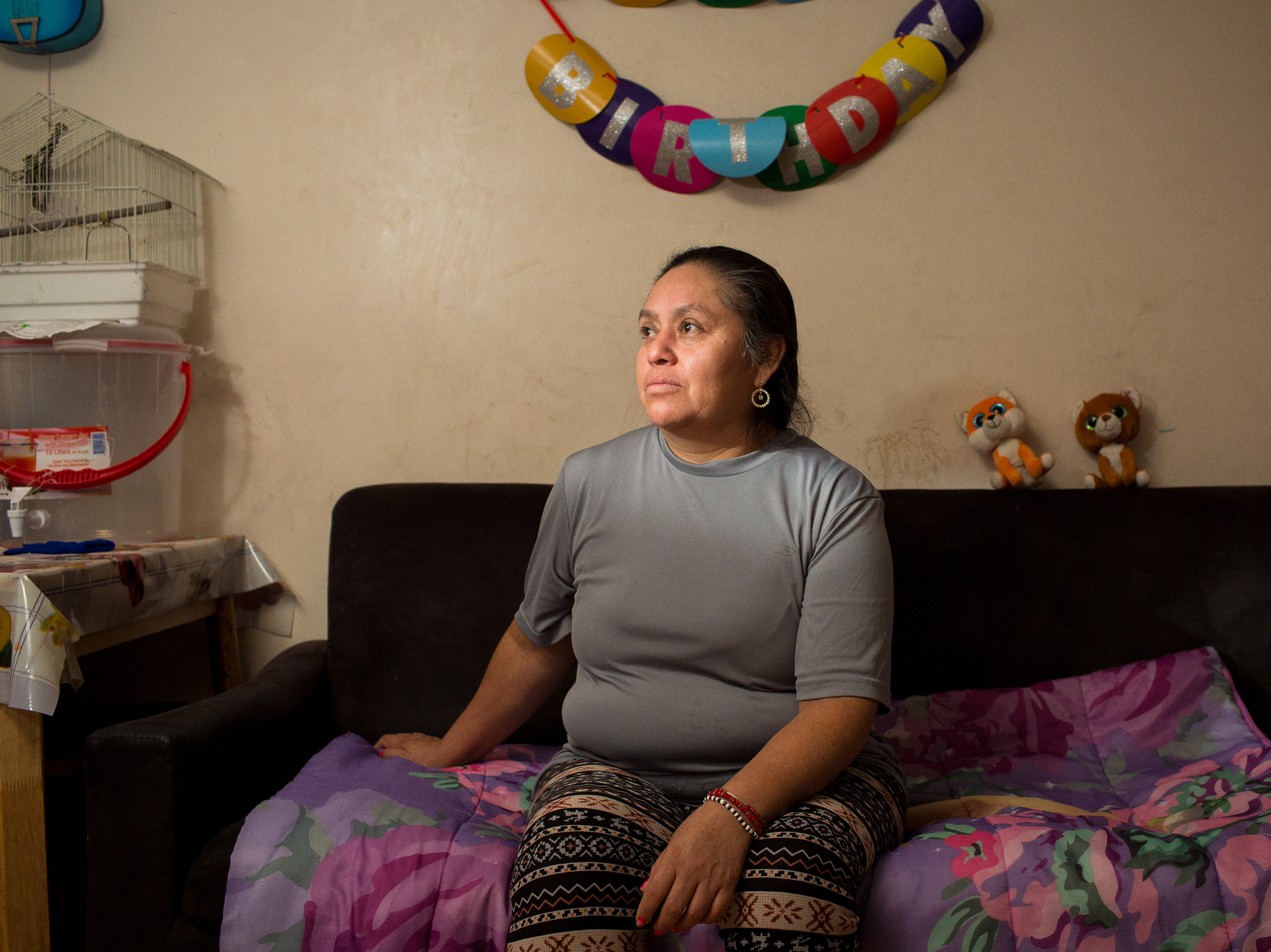 caption: Chicago resident Domitila Valerio started noticing her bill increasing in 2018. When the bills escalated to more than $700, she couldn't afford to pay.
