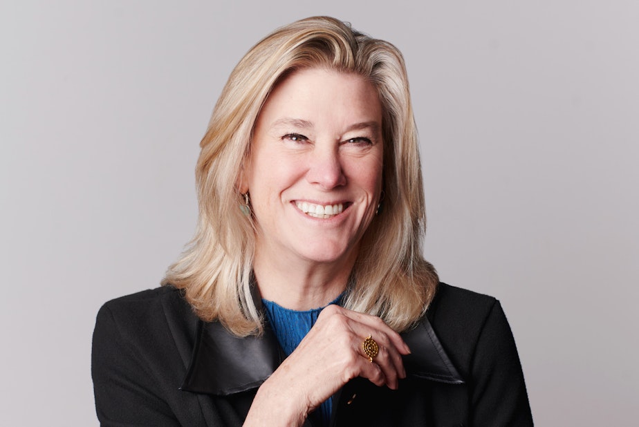 caption: Kay Sargent, director of thought leadership for interiors at HOK global design