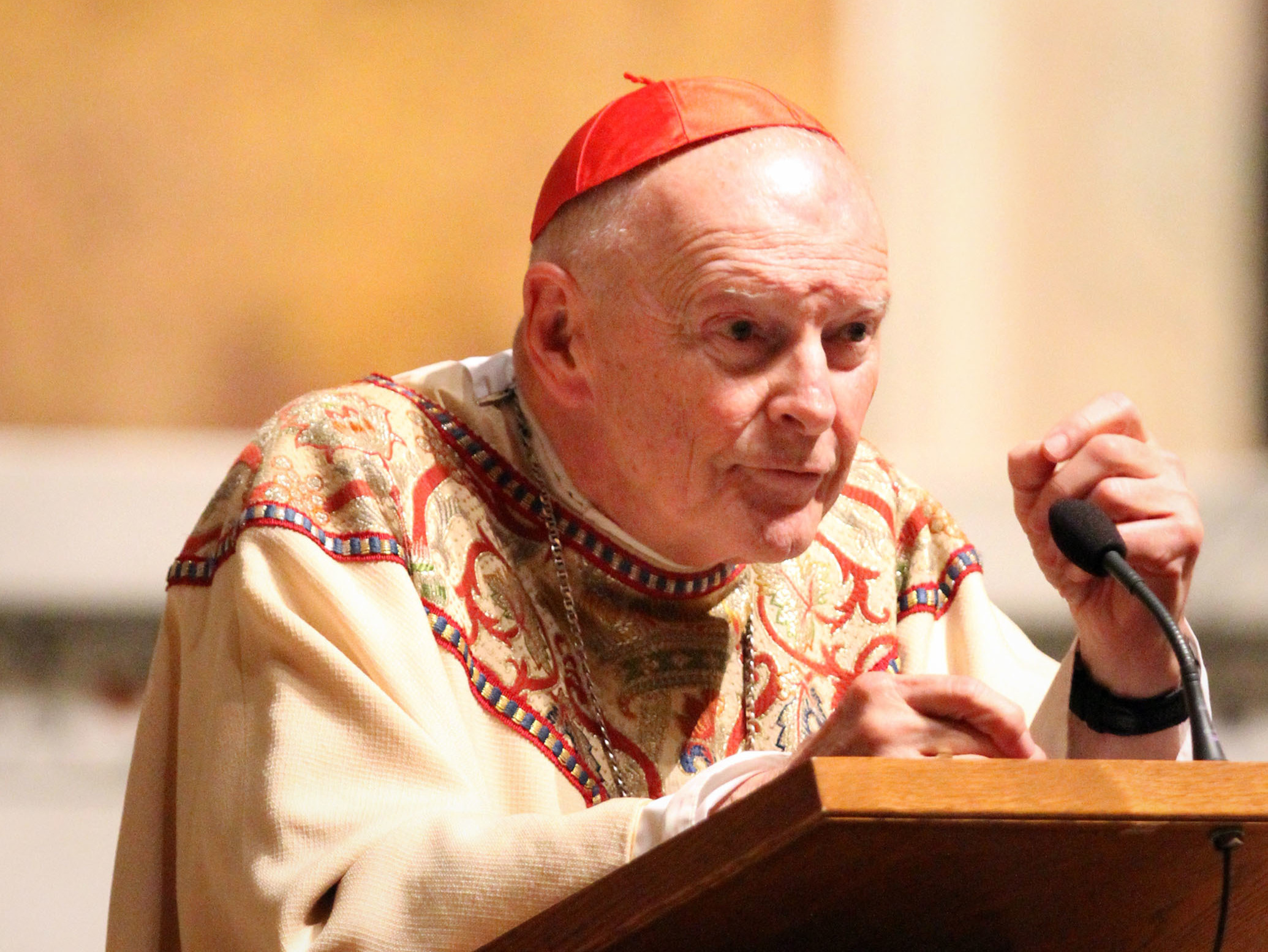caption: Theodore McCarrick is just the latest Catholic official to face criminal charges for sexual abuse in the U.S. Lawyer Mitchell Garabedian has represented survivors for decades and offers the long view on law enforcement investigations into the Church.