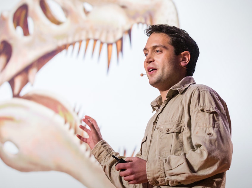 Nizar Ibrahim speaks at TEDYouth, November 15, 2014, Session 1, Brooklyn Museum, Brooklyn, New York. Photo: Ryan Lash/TED