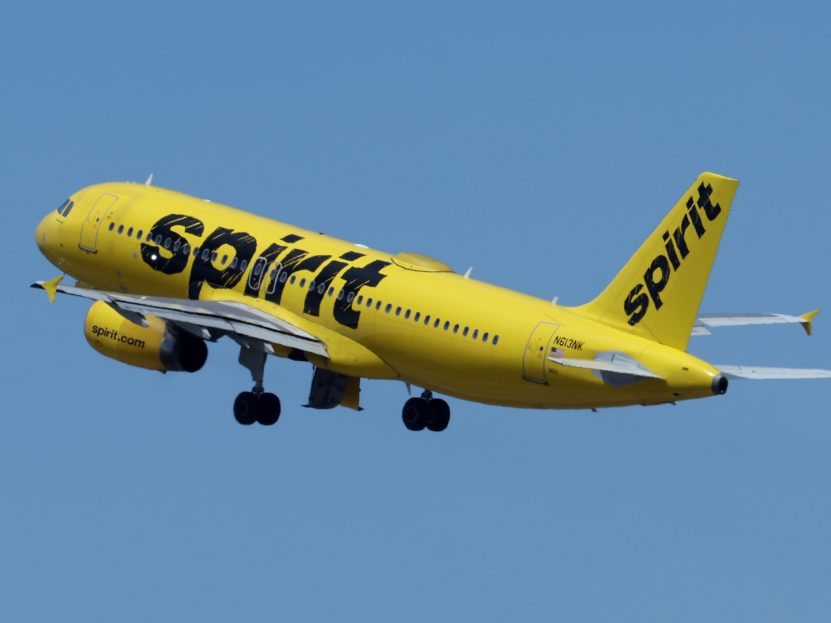 caption: Spirit Airlines is having trouble