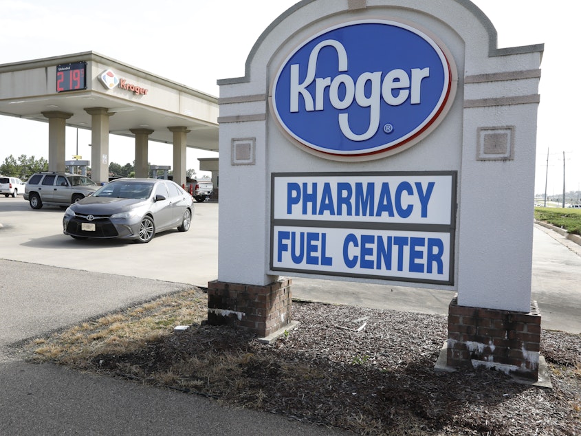 caption: Washington's attorney general has sued to stop Kroger from merging with Albertsons and creating a grocery-store colossus. A three-week trial just concluded in King County Superior Court.