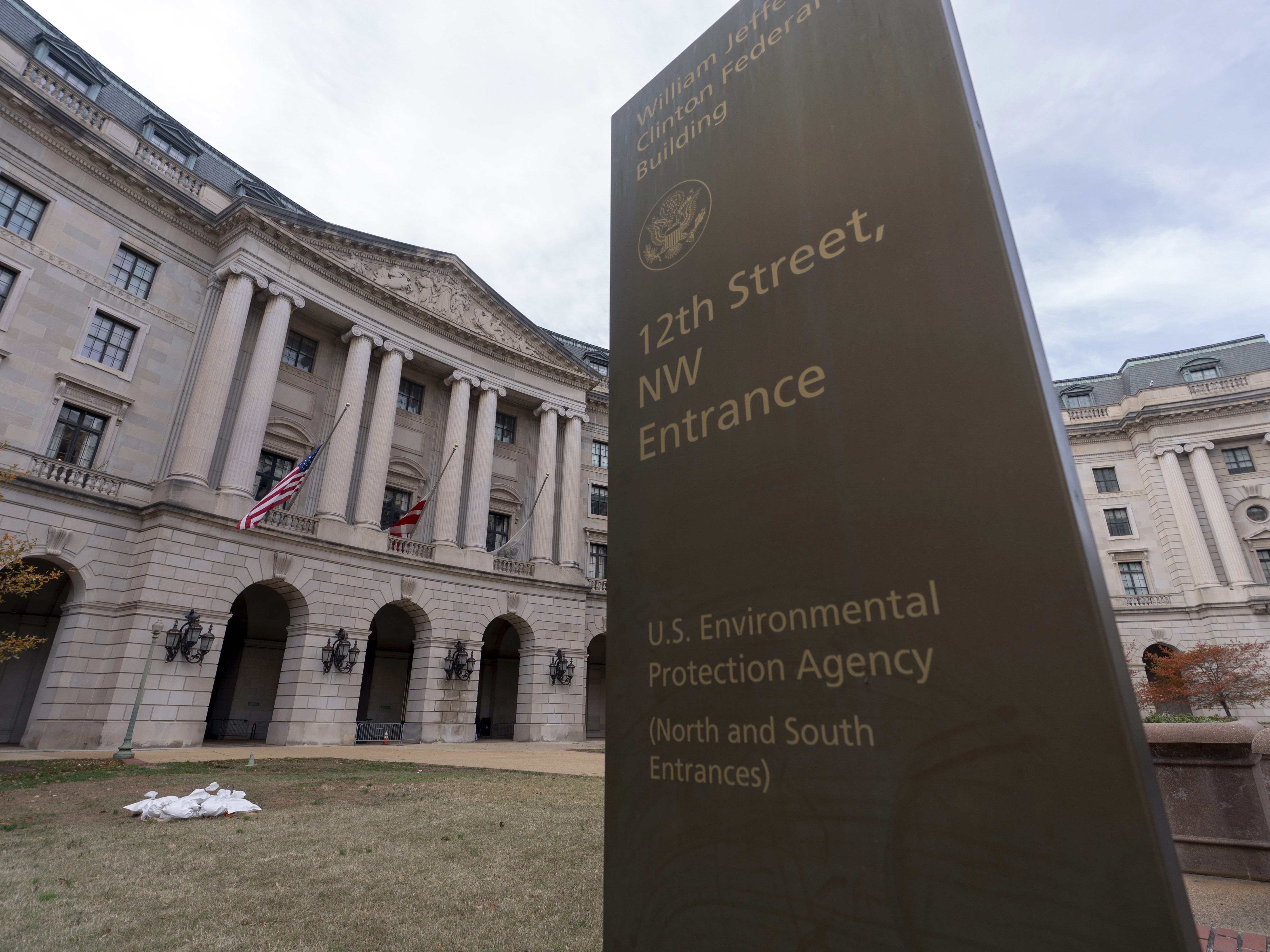caption: The U.S. Environmental Protection Agency building  in Washington, D.C.