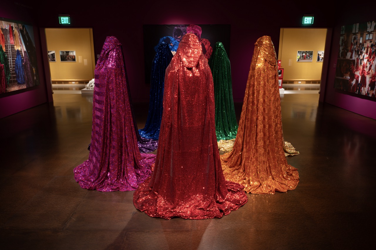 caption: Chadoras at Seattle Asian Art Museum.