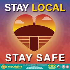 caption: A graphic from Navajo Nation's “Stay Home, Stay Local, Stay Safe” campaign. (Courtesy)