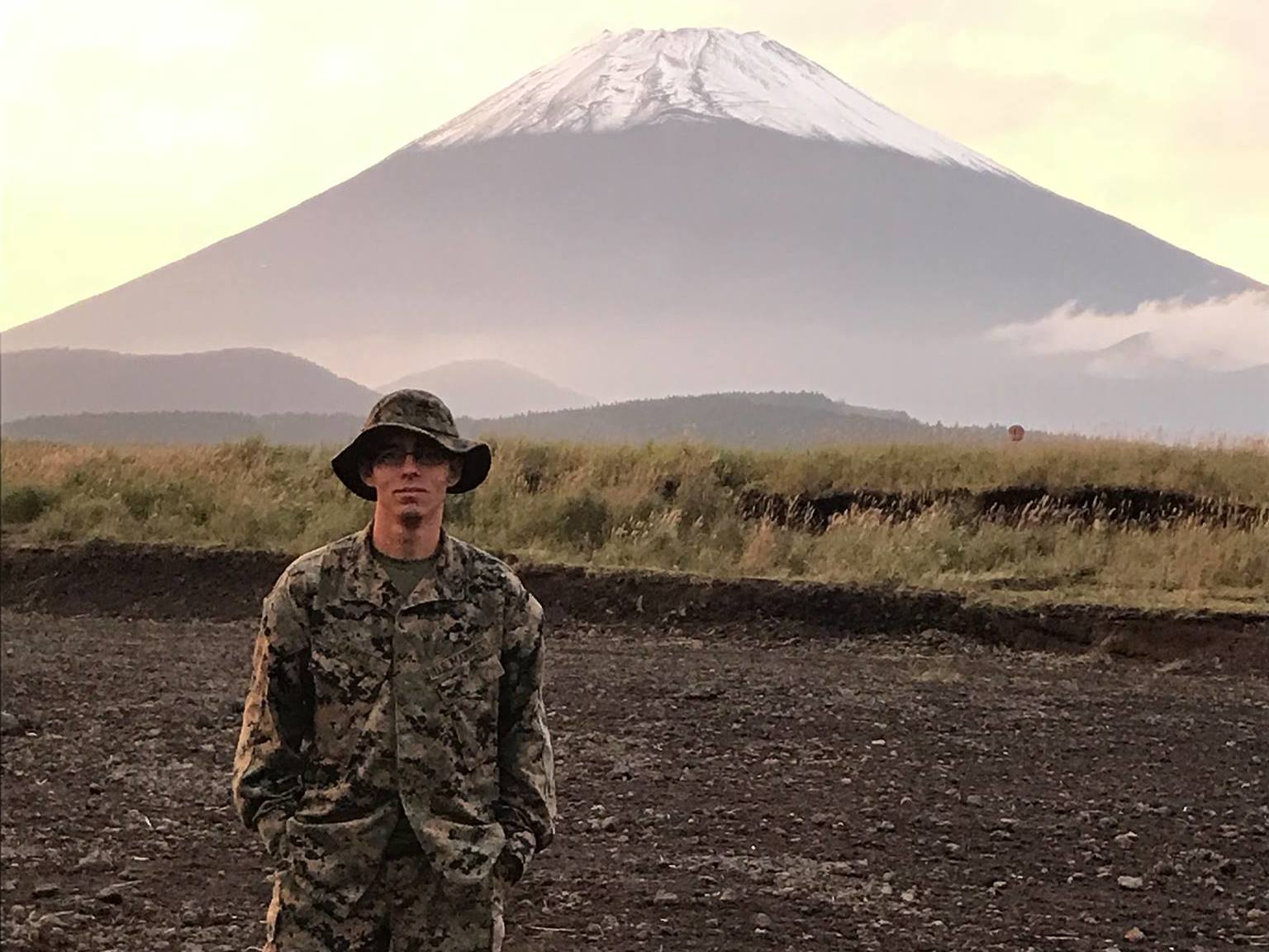 caption: Willy Cancel in a photo from his Facebook profile. When a military contracting company was searching for individuals willing travel to Ukraine, he stepped up to take on the fight.