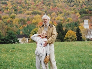 caption: The author and his dad in Massachusetts in 1995.