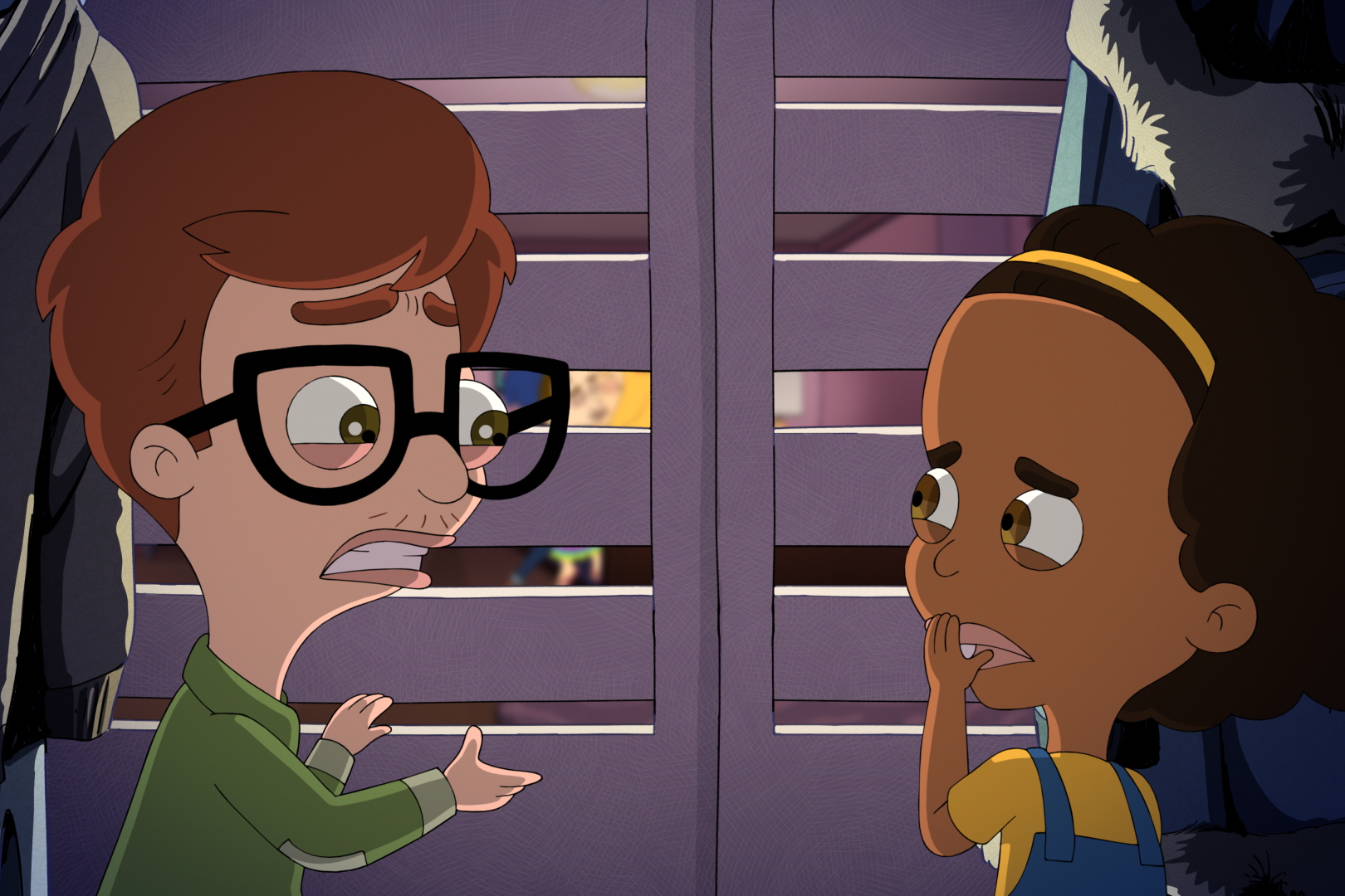 caption: A production still from Season 1 of Netflix's "Big Mouth." (Netflix)