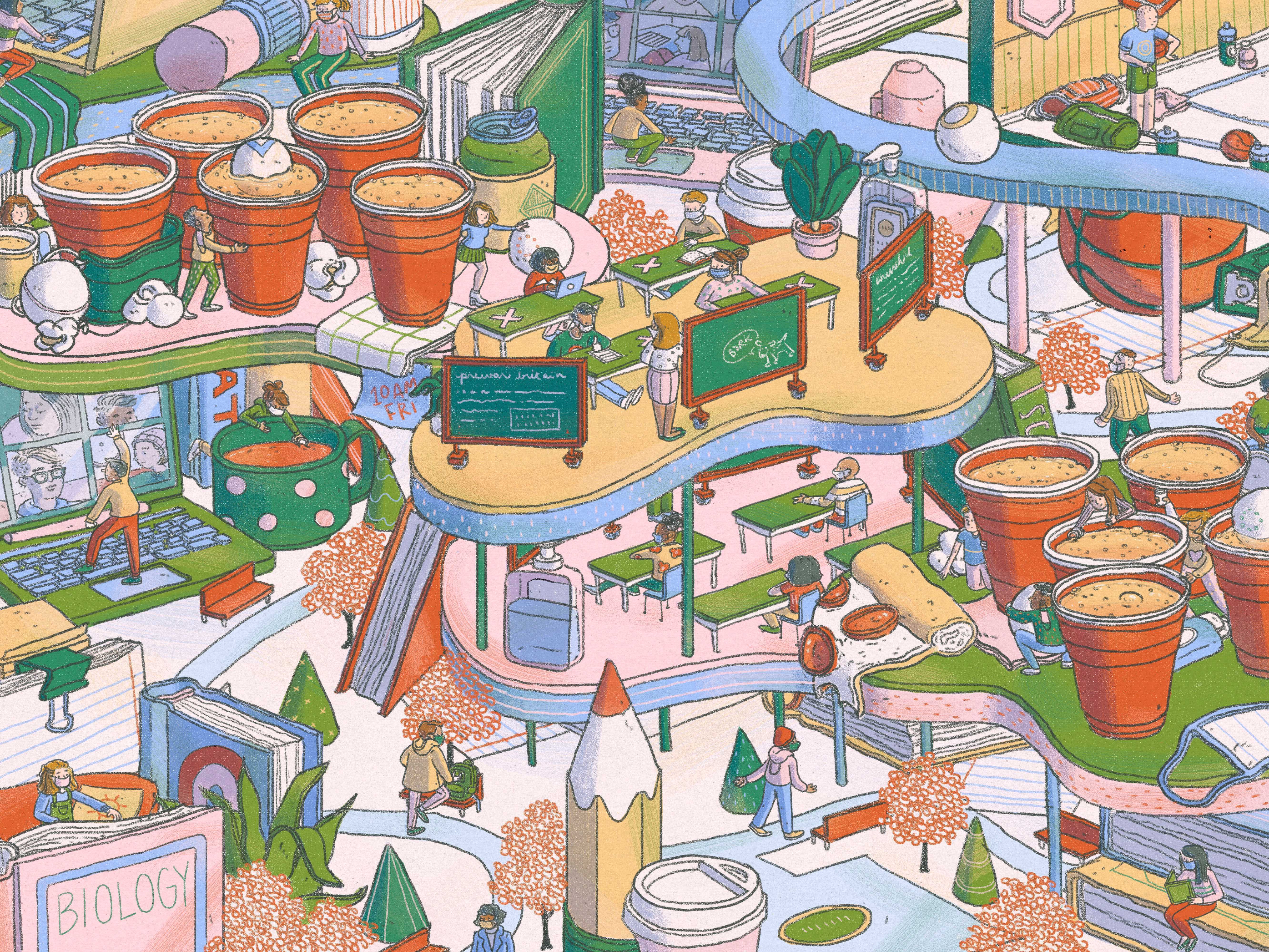 Spring semester on college campuses is here.