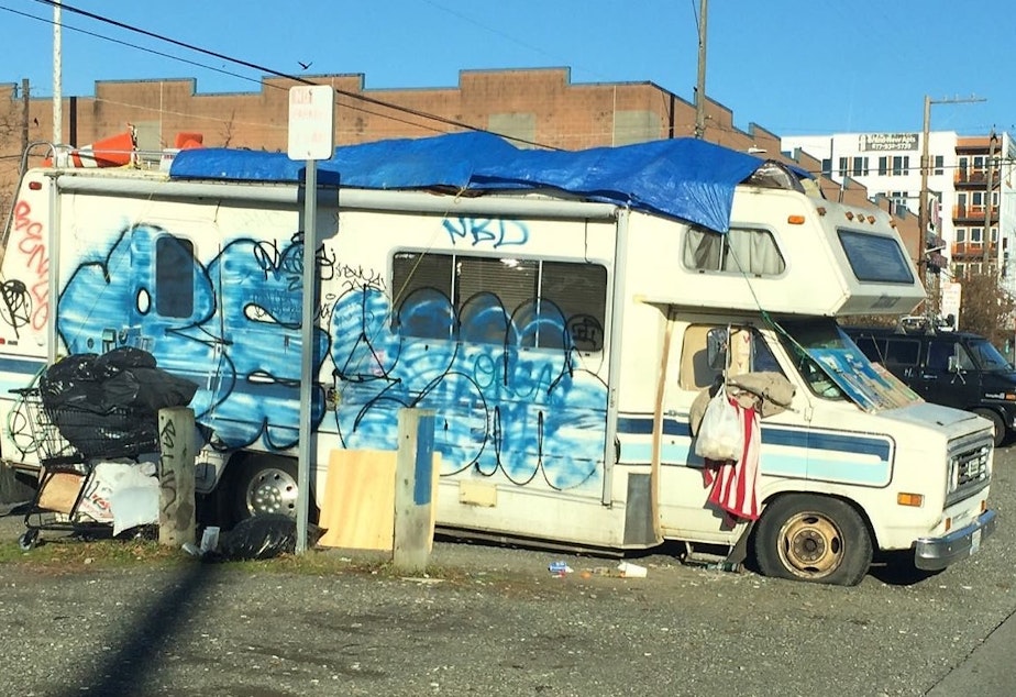 caption: An RV in Ballard submitted to Seattle's Find It, Fix It app in 2016.