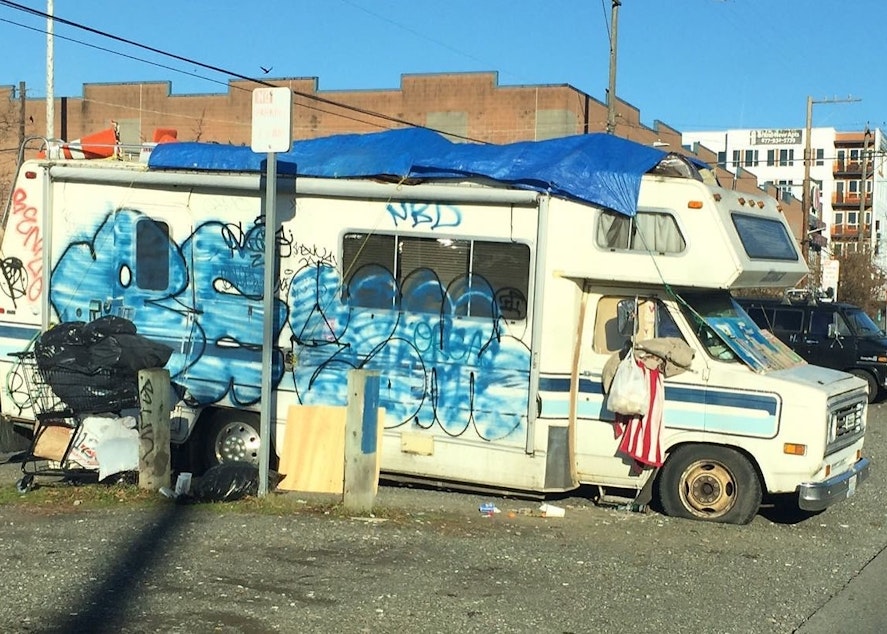 caption: An RV in Ballard submitted to Seattle's Find It, Fix It app in 2016.