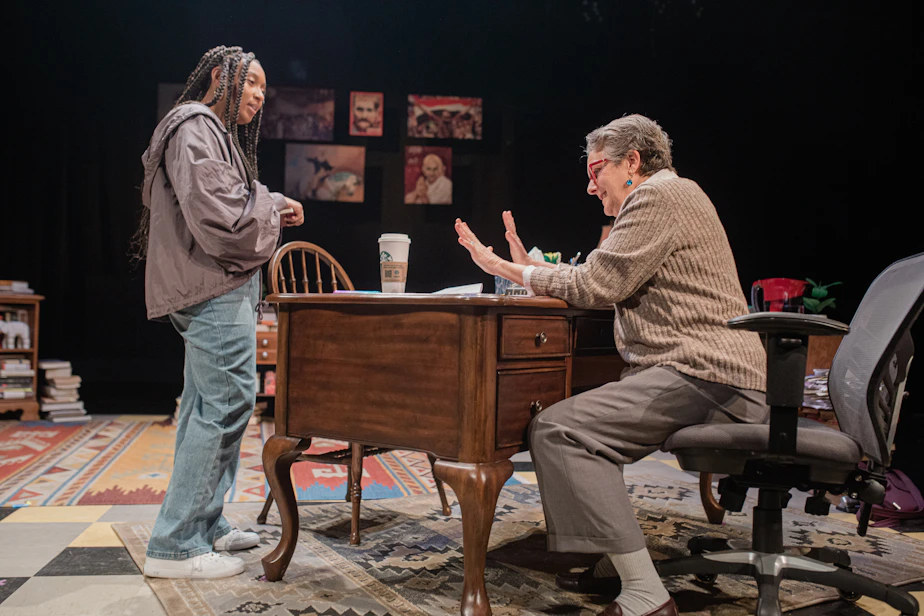 Niceties KUOW - In 'The Niceties,' office hours take on the feel of a boxing match