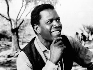 caption: Sidney Poitier on March 21, 1972.