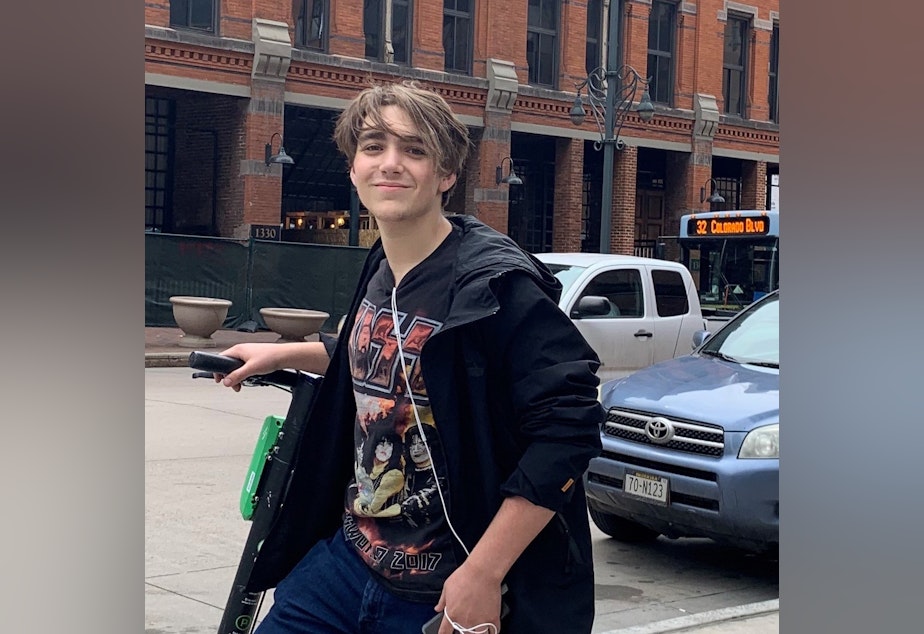 caption: Gabe Lilienthal, a 17-year-old Ballard High School student died on September 29, 2019.