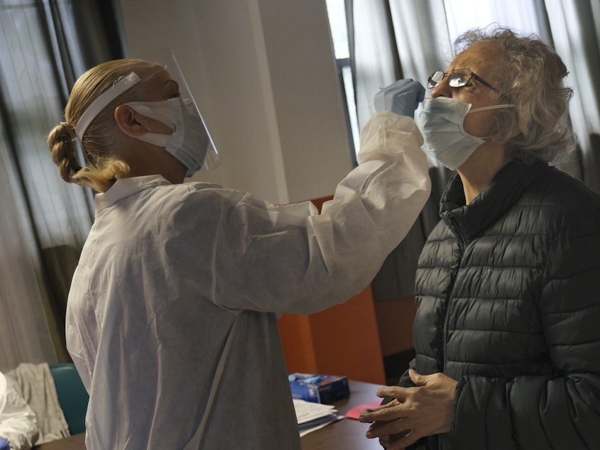 caption: The antigen test is the third to have received FDA emergency authorization for the coronavirus. The others are a PCR test and an antibody test.