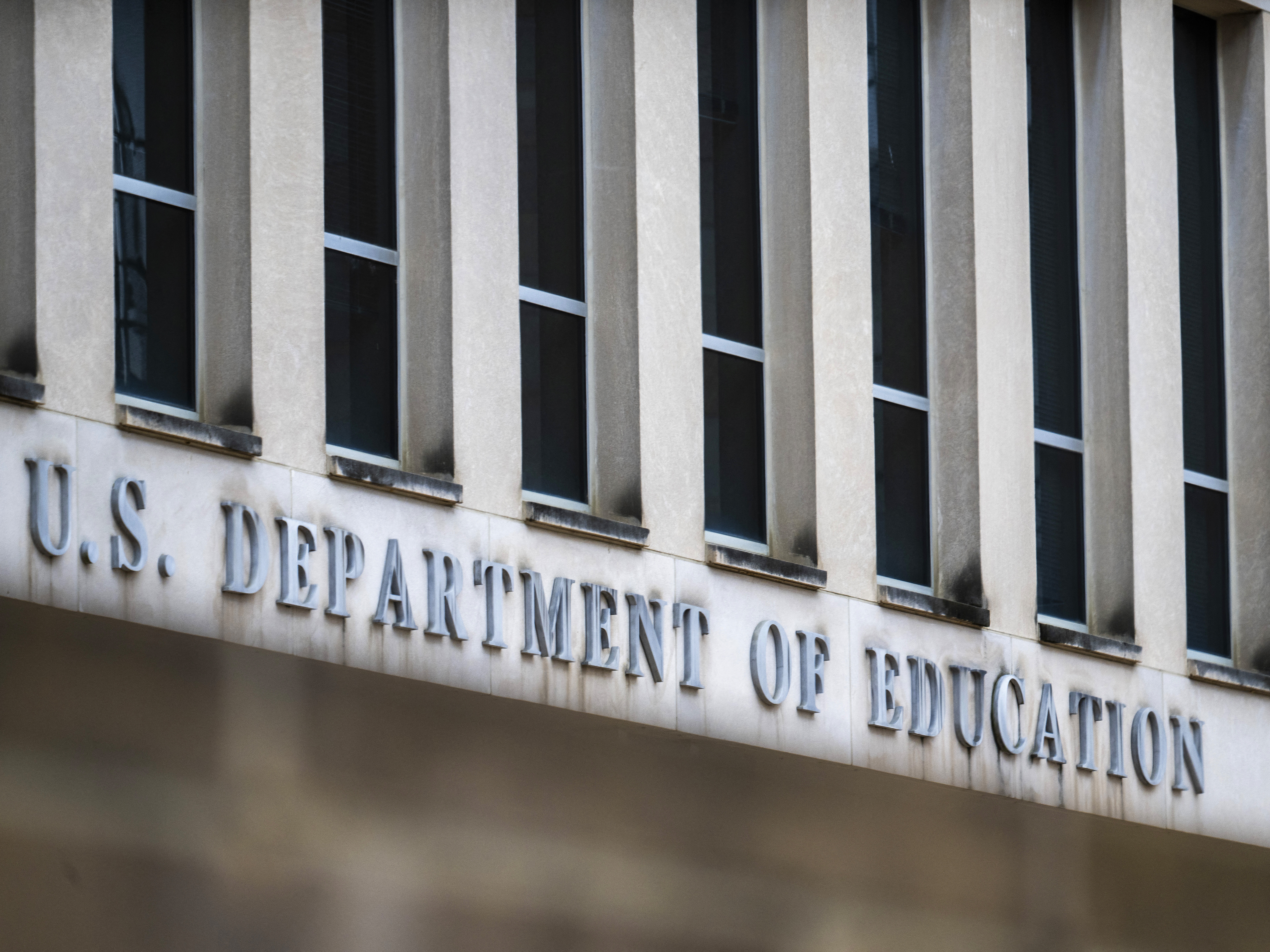 caption: The U.S. Department of Education is telling impacted districts that the Biden administration, in awarding the grants, violated "the letter or purpose of Federal civil rights law."